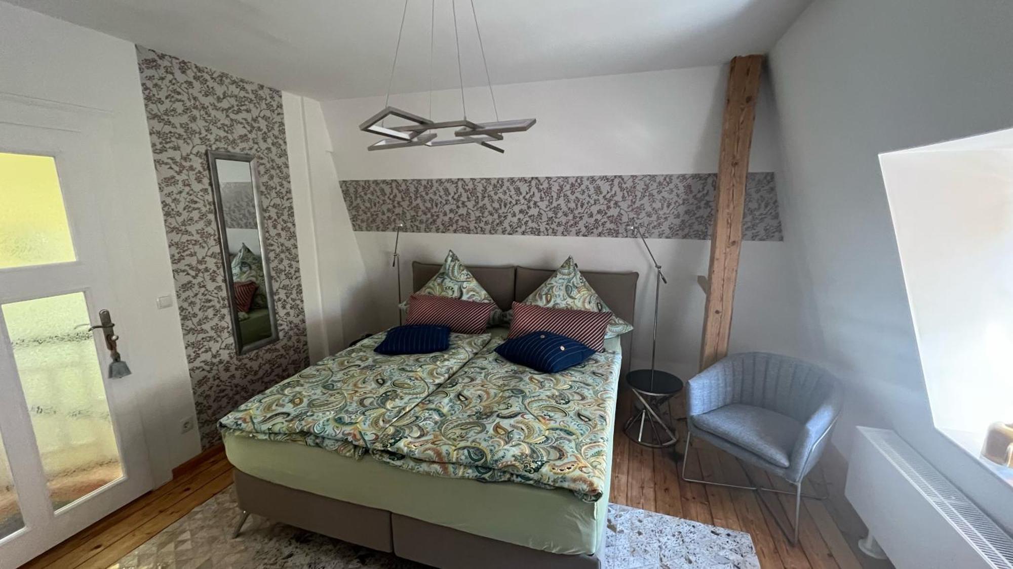 Ferienwohnung Rosstrappenblick Thale Exterior foto