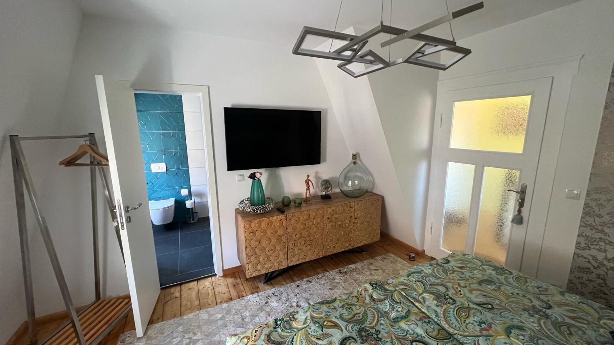 Ferienwohnung Rosstrappenblick Thale Exterior foto